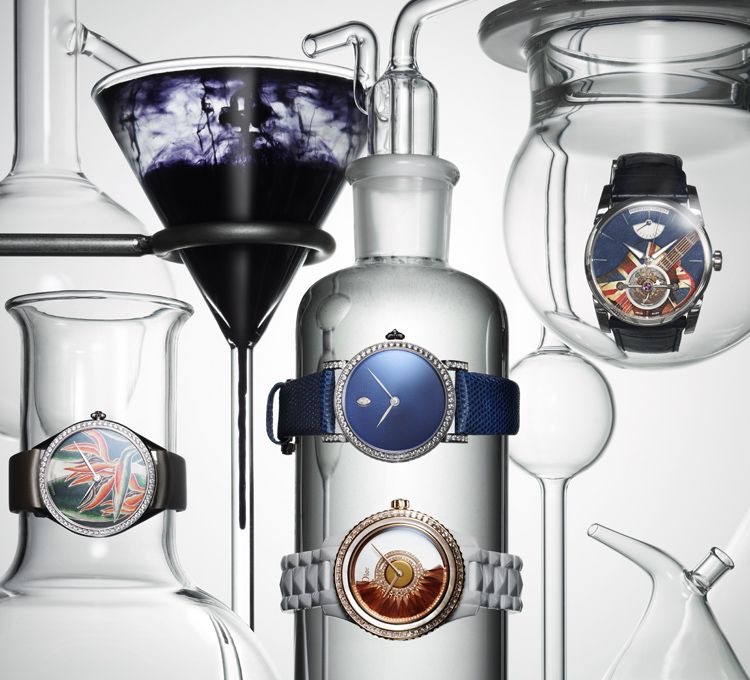 透明的奢华 手表与无色玻璃的碰撞 杭州产品拍摄